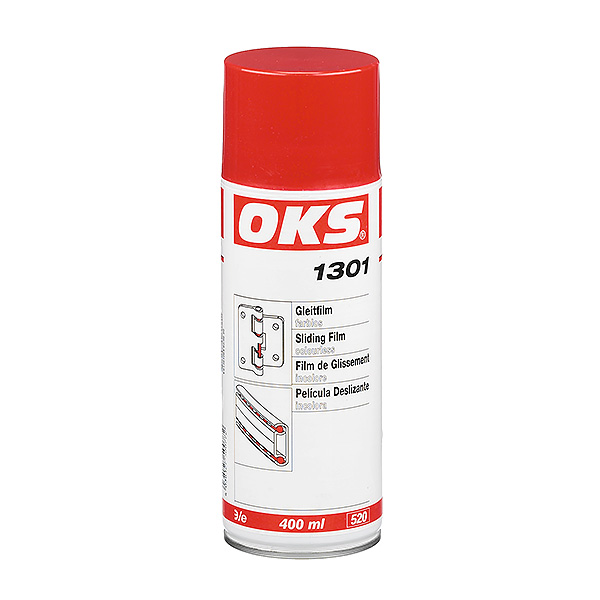 OKS 1301滑动膜，无色螺纹涂料。 塑料、木材和金属的滑动膜。 快速干燥滑动膜，可用紫外指示剂处理。 防止卡死。 可用于所有螺丝材料。 使用范围广泛，尤其是预先喷涂小型和批量生产的零件。