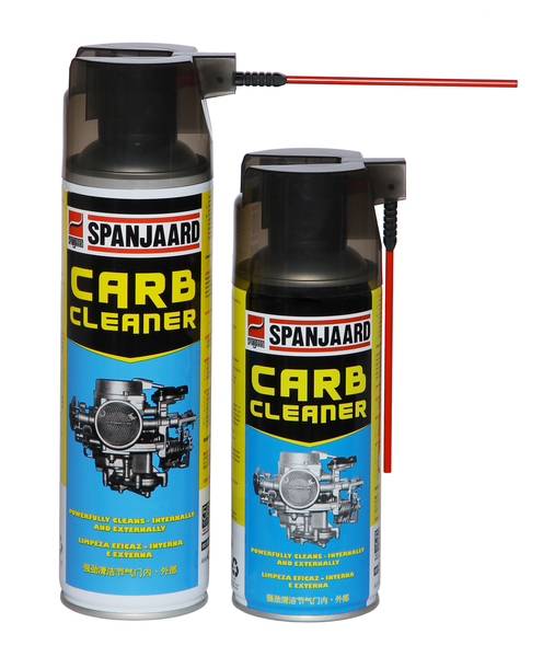 Spanjaard CARBURETTOR CLEANER节气门及化油器清洁剂，内外部清洗，无需拆卸直接清洗，留下润滑层保护连接部。