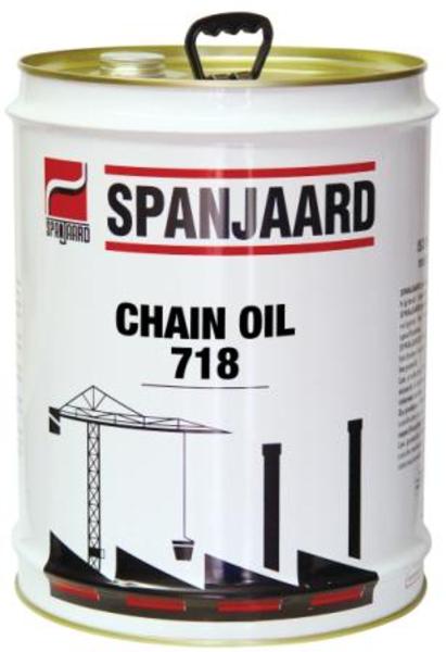 Spanjaard CHAIN OIL 718链条油中度粘度矿物油，价格便宜，耐热达180摄氏度。