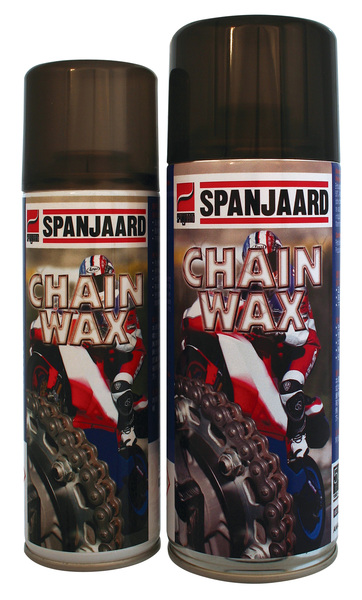 Spanjaard CHAIN WAX链条蜡超级混合的蜡和高压强下的添加剂混合于气雾剂，延长链条适用寿命。