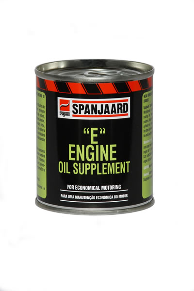 Spanjaard E ENGINE OIL SUPPLEMENT发动机抗磨润滑剂能减少摩擦延长引擎寿命，适合工业机器车间应用。